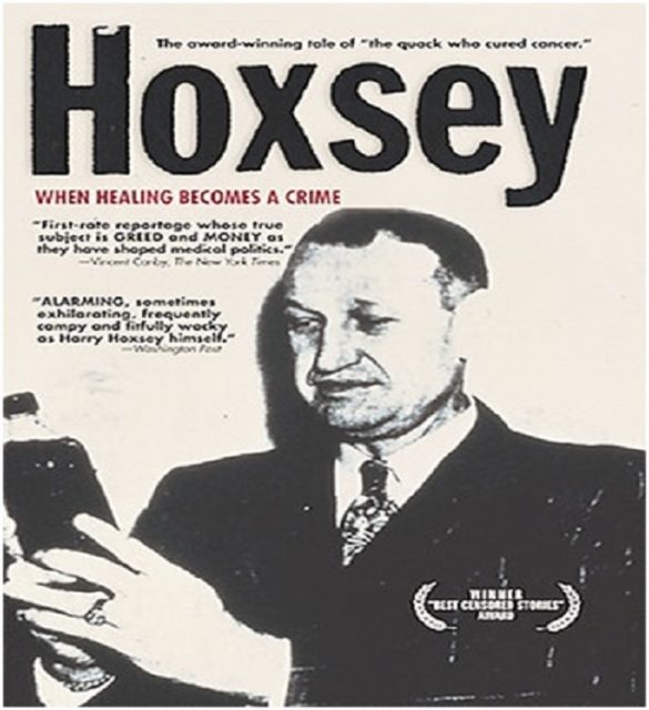 Harry Hoxey (1901–1974) – Kanser Tedavisi için Hoxey İlaçları. ile ilgili görsel sonucu